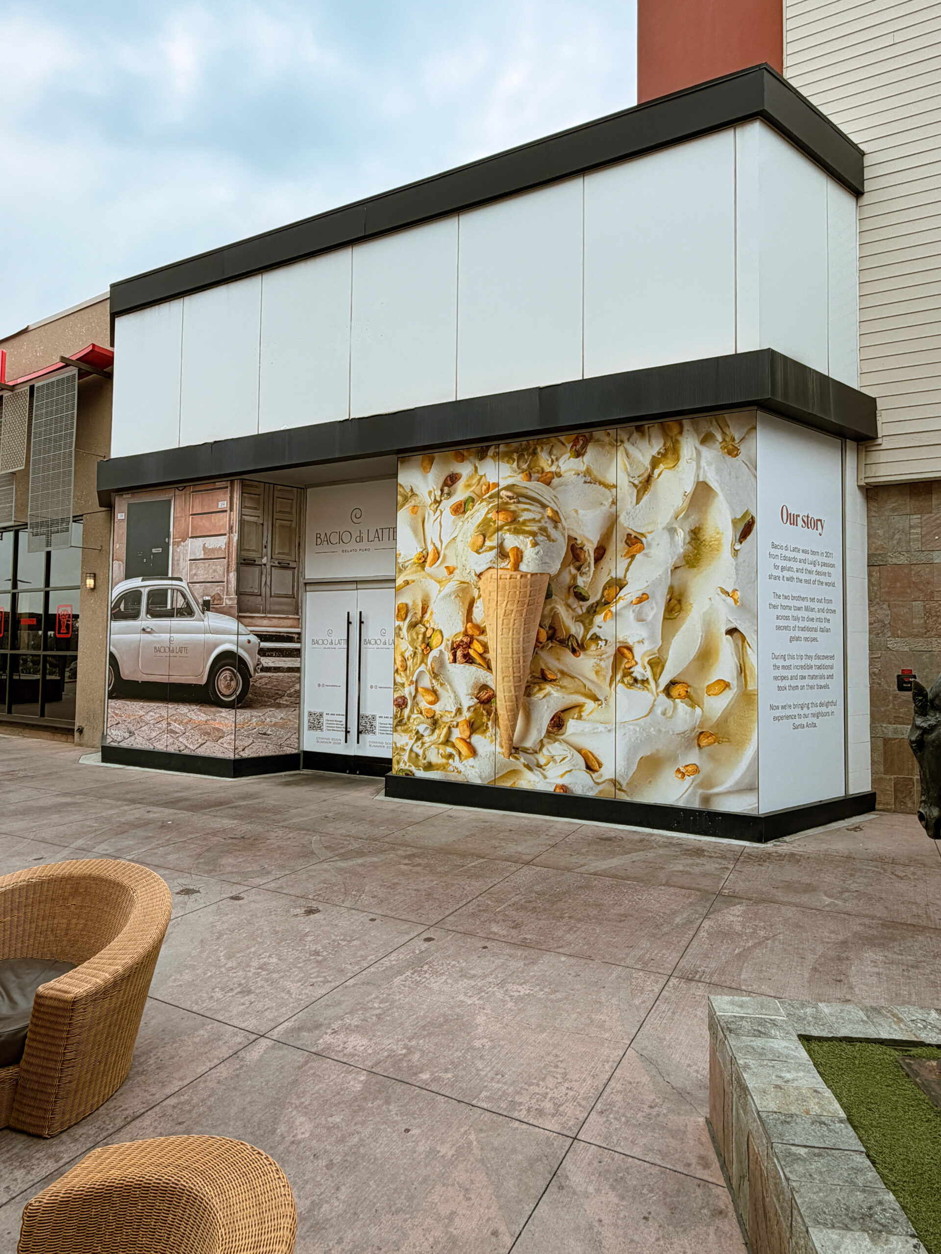 Storefront window graphics in San Diego